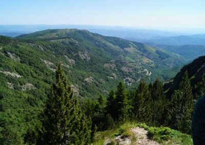 La vallée de Paillère - mont Lozère (photo Robert Guin)