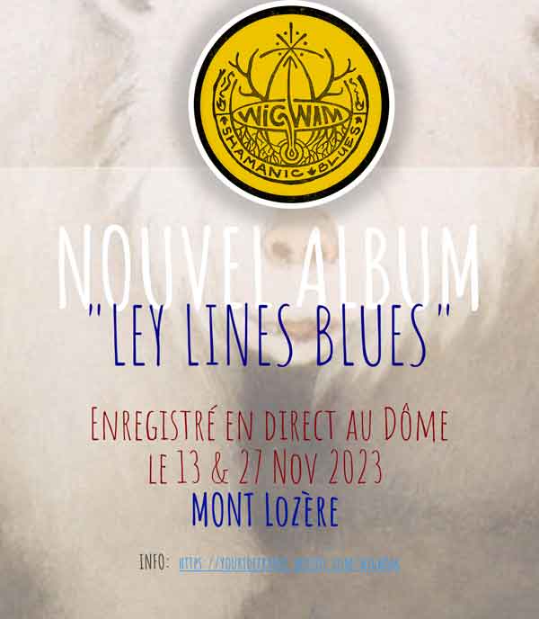 Youri Defrance enregistrera son nouvel album "Ley Lines Blues" les 13 et 27 novembre 2023 aux Bondons. Réservation obligatoire.